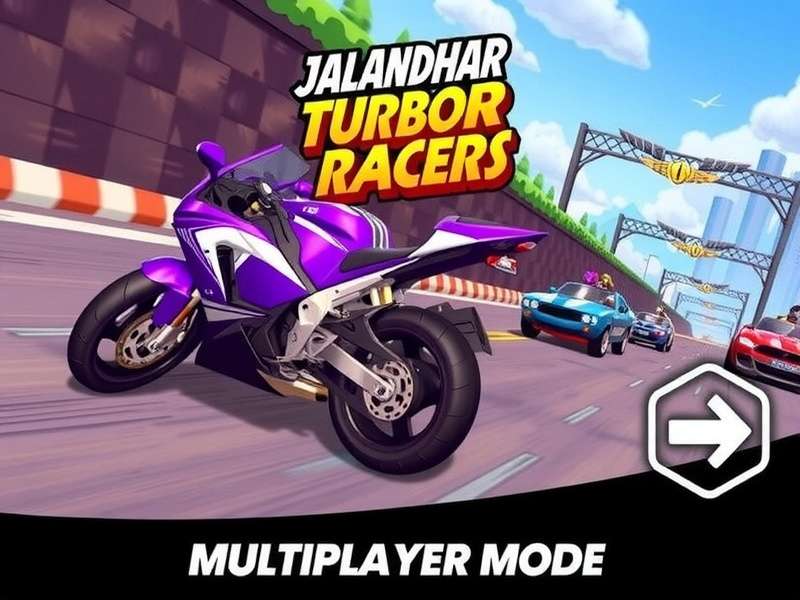 8-player real-time racing action Jalandhar Turbo Racers Multiplayer Mode
